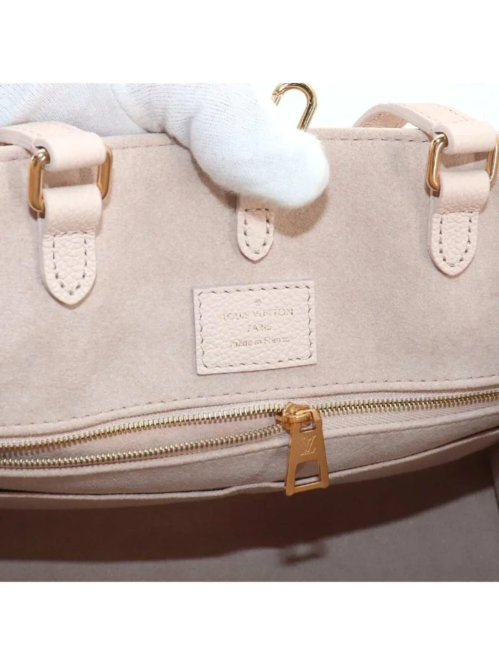 Louis Vuitton Monogram Empreinte On The Go MM 2-Way Tote Shoulder